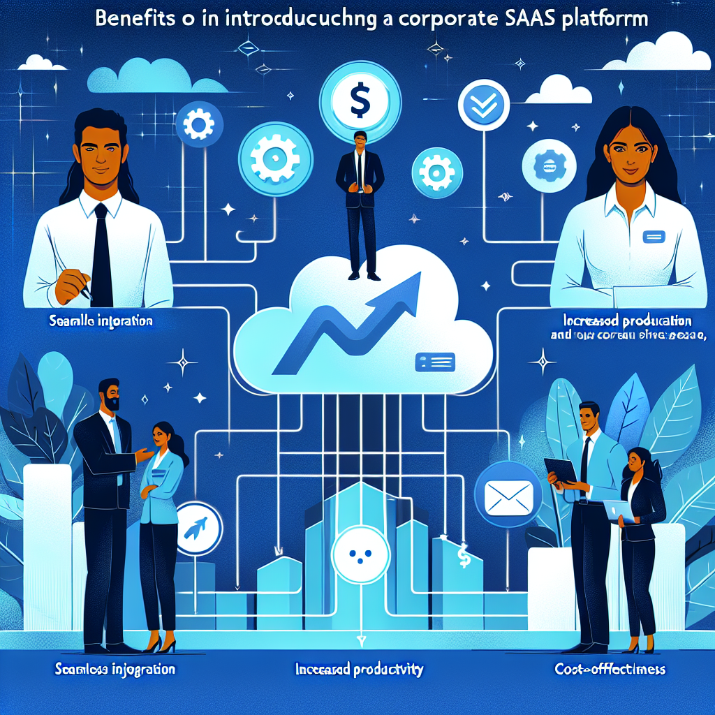 기업용 SaaS 플랫폼 도입의 이점